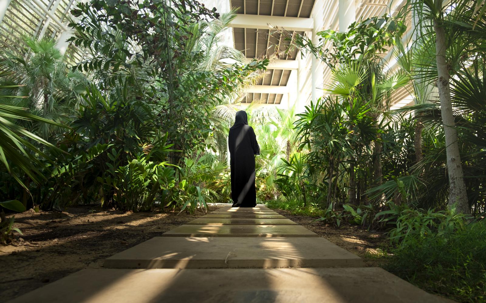 Why Nature Matters - Emirati woman in nature